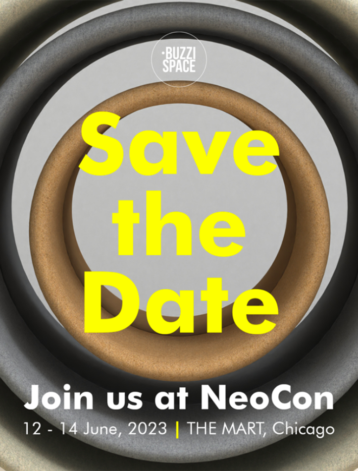 Visit the BuzziSpace Showroom at NeoCon 2023