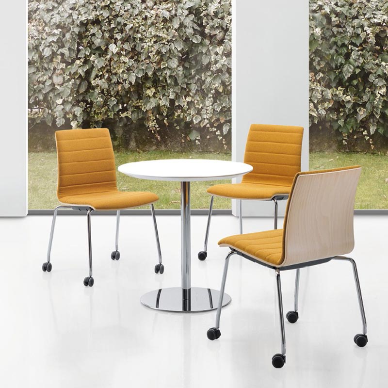 Chairs and Stools by Falcon Products & Thonet