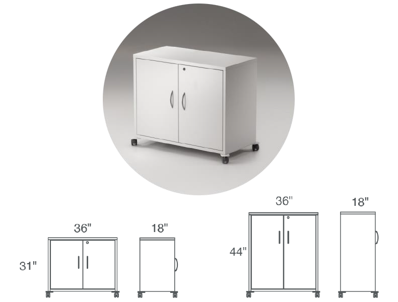 Mobile Storage Dimensions Mobile Storage Dimensions by Great Openings